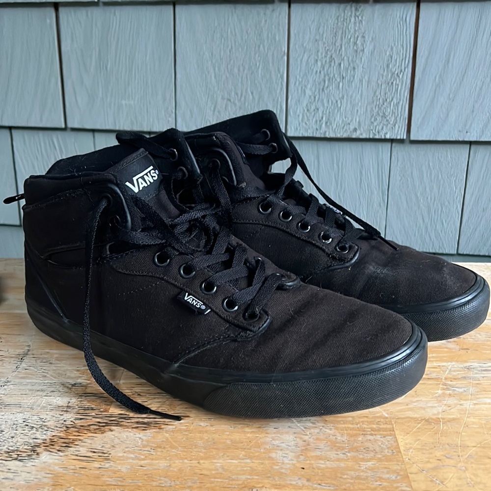 Mens high top Vans black